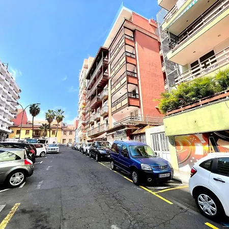 Studio Tr With Wifi, Balcony Y Spectacular View In Puerto De La Cruz *