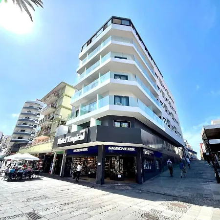 Апартаменты Studio Tr With Wifi, Balcony Y Spectacular View In Puerto De La Cruz