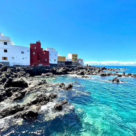 Studio Tr With Wifi, Balcony Y Spectacular View In Puerto De La Cruz *