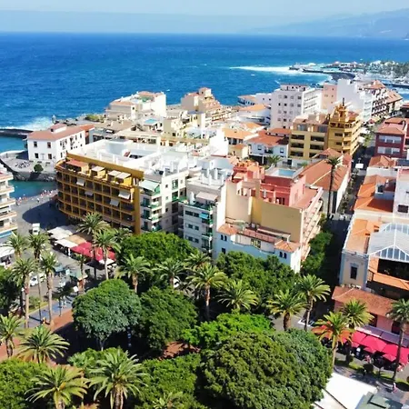 Studio Tr With Wifi, Balcony Y Spectacular View In Puerto De La Cruz *